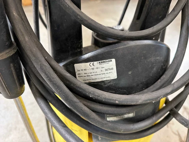 Kärcher hd 650 hogedrukreiniger - afbeelding 4 van  6
