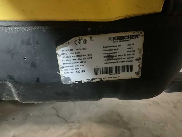 Kärcher hds 895 hogedrukreiniger - afbeelding 7 van  7