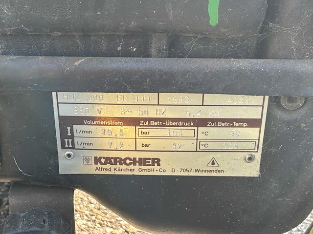 Karcher hds 990 hogedrukreiniger - afbeelding 5 van  5