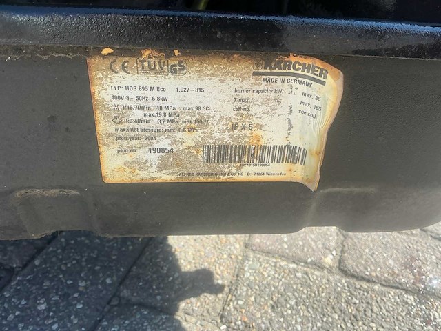 Karcher hds895m eco hogedrukreiniger - afbeelding 4 van  12