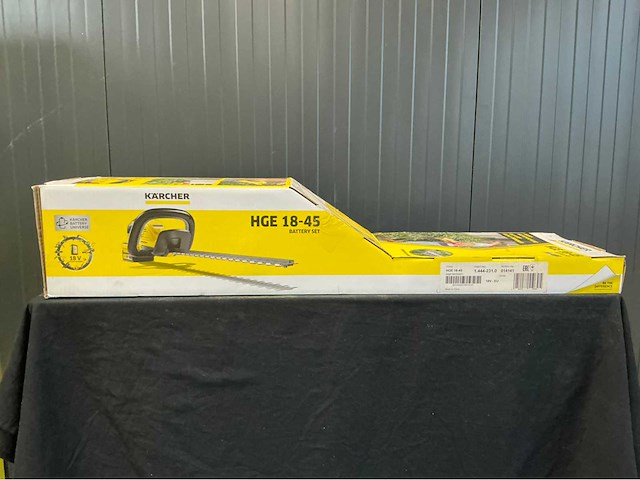 Kärcher hge 18-45 heggenschaar - afbeelding 1 van  2