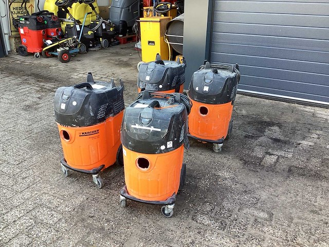 Kärcher industriële stofzuiger (4x) - afbeelding 1 van  7