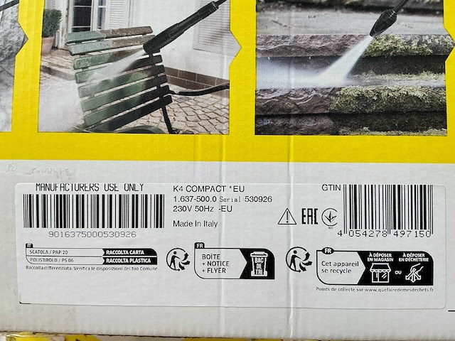 Kärcher k4 compact hogedrukreiniger - afbeelding 7 van  7