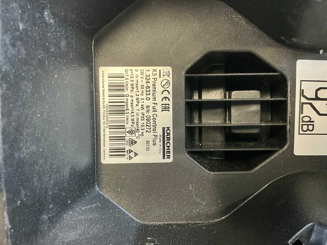 Kärcher k5 premium hogedrukreiniger - afbeelding 8 van  10