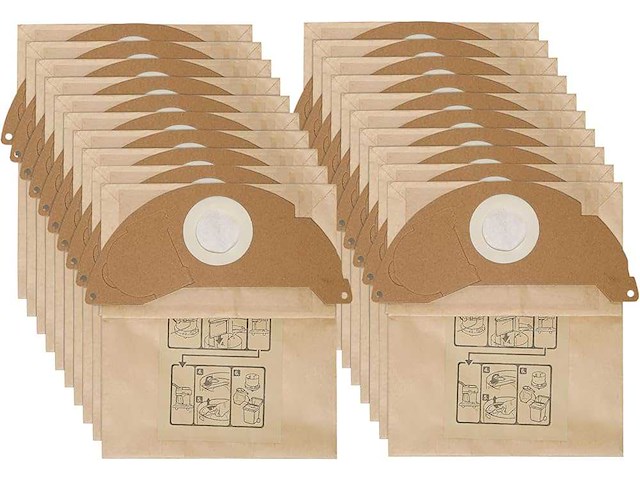 Kärcher kfi222 paper filter bag (50x) - afbeelding 3 van  4