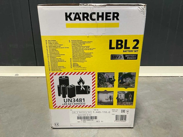 Kärcher lbl2 accu set bladblazer - afbeelding 2 van  5