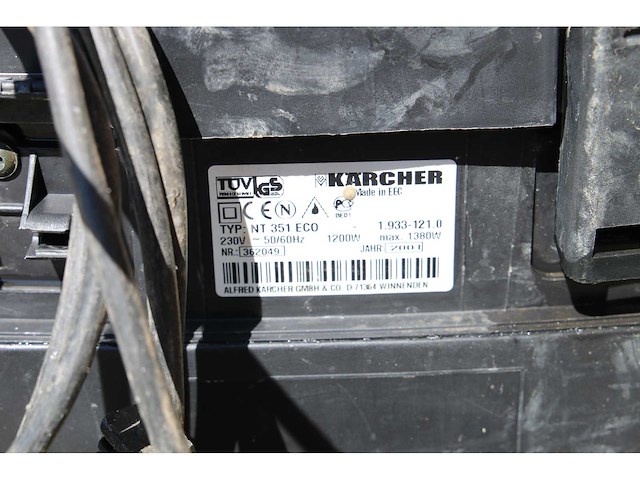 Karcher nt 351 eco industriële stofzuiger - afbeelding 4 van  4
