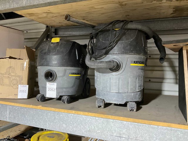 Kärcher nt 35/1 professional water stofzuigers (2x) - afbeelding 1 van  2