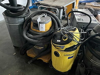 Karcher nt55/1 eco en ghibli industriële stofzuiger (2x) - afbeelding 1 van  2