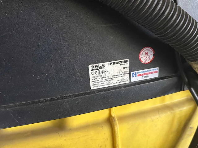 Kärcher nt551 ecq industriële stofzuiger - afbeelding 4 van  4