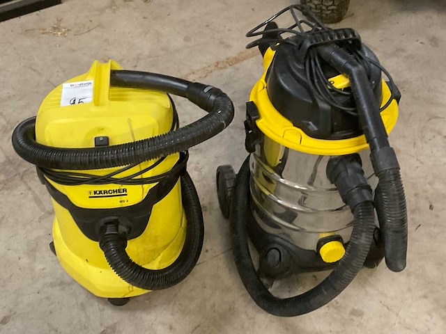 Kärcher / parkside industriële stofzuiger (2x) - afbeelding 1 van  5