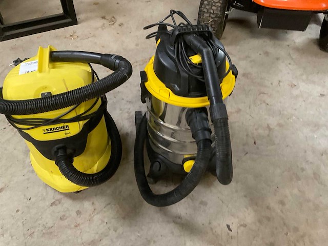 Kärcher / parkside industriële stofzuiger (2x) - afbeelding 4 van  5