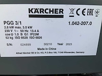 Kärcher pgg3/1 noodstroomaggregaat - afbeelding 6 van  6