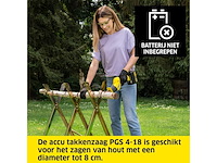 Kärcher pgs 4-18 accu-kettingzaag 8 v voor het snoeien van takken - afbeelding 2 van  5