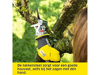 Kärcher pgs 4-18 accu-kettingzaag 8 v voor het snoeien van takken - afbeelding 3 van  5