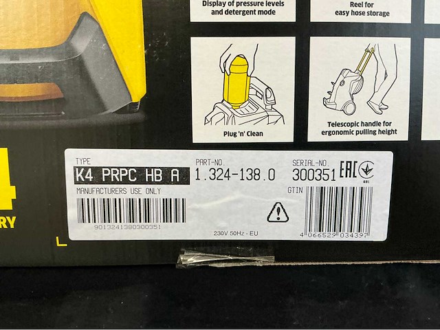 Kärcher premium power control hogedrukreiniger - afbeelding 4 van  6