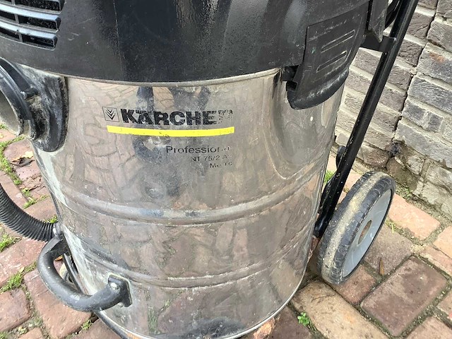 Karcher profesional nt75/2 industriële stofzuiger - afbeelding 3 van  3