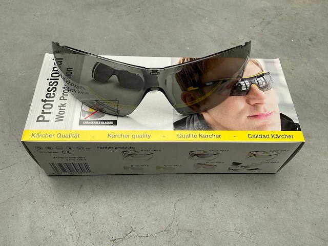 Kärcher professionele veiligheidsbril vizier (20x) - afbeelding 3 van  3