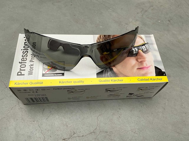 Kärcher professionele veiligheidsbril vizier (20x) - afbeelding 2 van  3