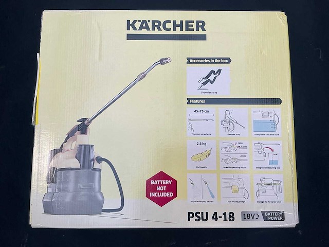 Kärcher psu 4-18 hogedruk sproeier - afbeelding 3 van  3