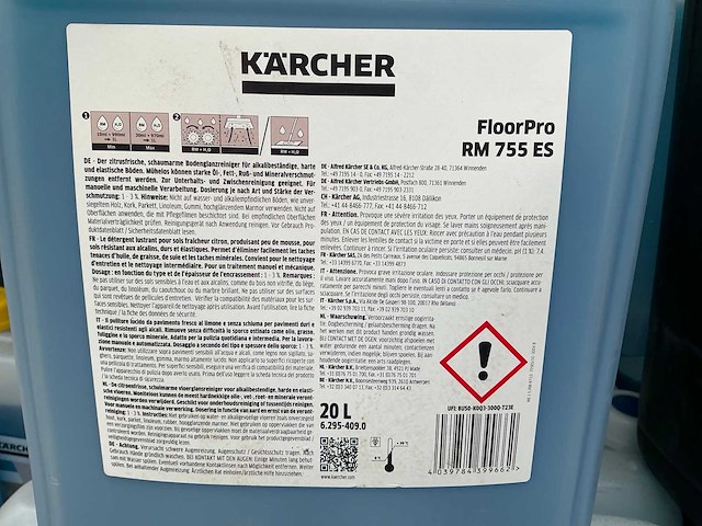 Kärcher rm755es glansreiniger 20l - afbeelding 2 van  2