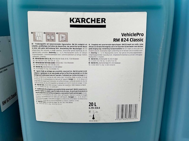 Kärcher rm824 classic superparelwas 20l - afbeelding 2 van  2