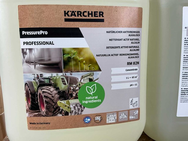 Kärcher rm82n professioneel reinigingsmiddel 10 liter (2x) - afbeelding 2 van  4