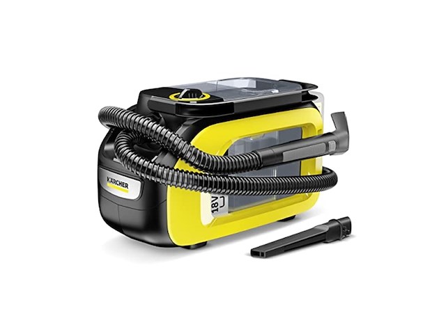 Kärcher se 318 compacte accustofzuiger gentegreerde sproeislang, extra was en spleetmondstuk zonder accu en oplader - afbeelding 2 van  6