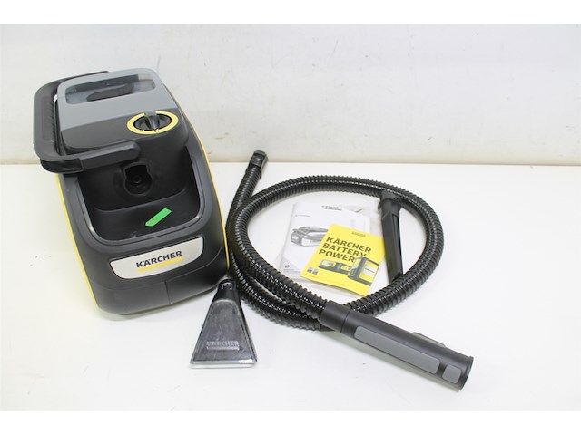 Kärcher se 318 compacte accustofzuiger gentegreerde sproeislang, extra was en spleetmondstuk zonder accu en oplader - afbeelding 5 van  6