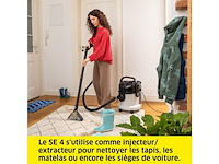 Kärcher se 4 tapijtreiniger sproeiextractie 1000 w 4 / 4 liter - afbeelding 2 van  6