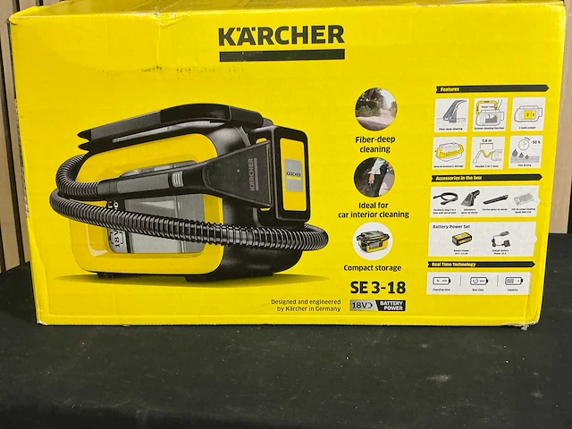 Kärcher se3-18 compact sproei/extractie stofzuiger - afbeelding 5 van  5