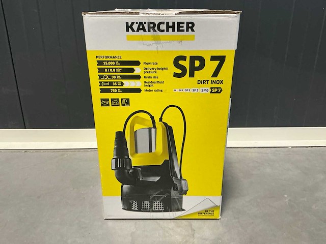 Kärcher sp7 waterpomp - afbeelding 4 van  5