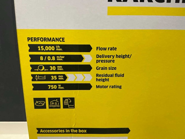 Kärcher sp7 waterpomp - afbeelding 3 van  5