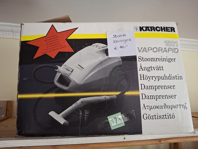 Karcher stoomreiniger, werking onbekend - afbeelding 2 van  3