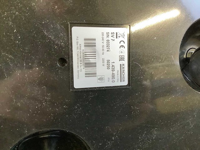 Kärcher sv7 stoomreiniger - afbeelding 10 van  11