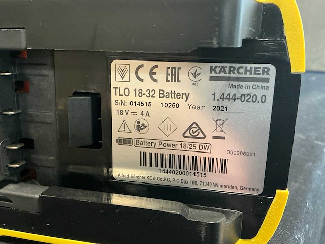 Kärcher tlo 18-32 battery heggenschaar - afbeelding 5 van  5