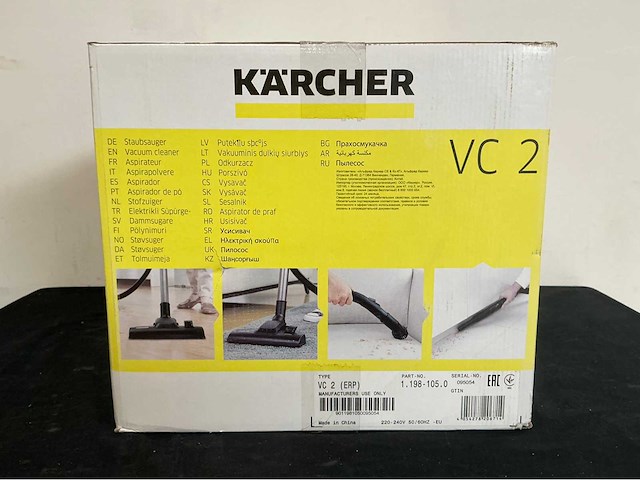 Kärcher vc2 stofzuiger - afbeelding 2 van  3