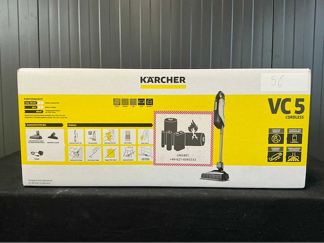 Kärcher vc5 stofzuiger - afbeelding 2 van  3