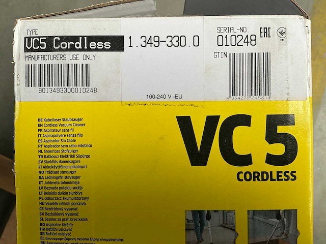 Kärcher vc5 stofzuiger - afbeelding 3 van  3