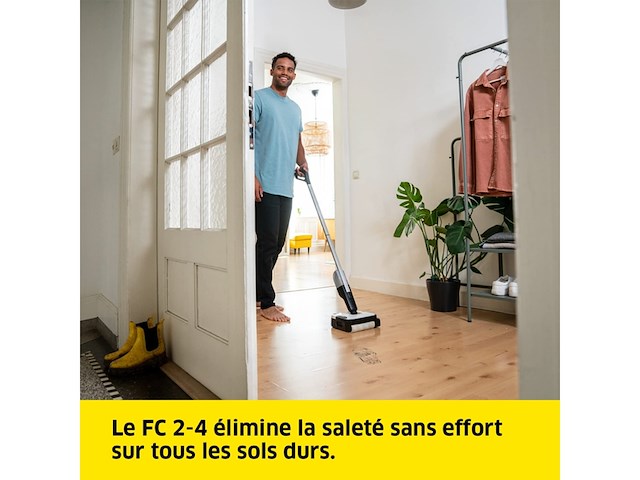 Karcher vloerenreiniger 4v incl. oplaadbare batterij - afbeelding 2 van  6