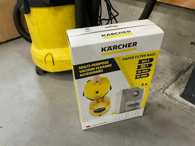 Kärcher wd 3.200 industriële stofzuiger - afbeelding 3 van  4