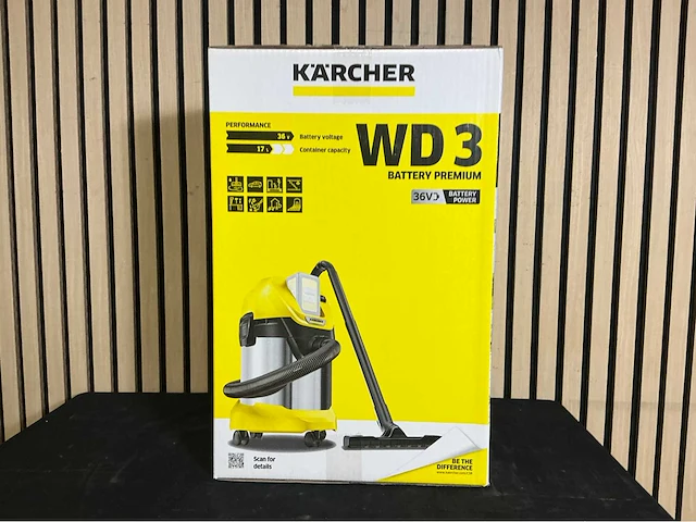 Kärcher wd3 stofzuiger - afbeelding 4 van  5