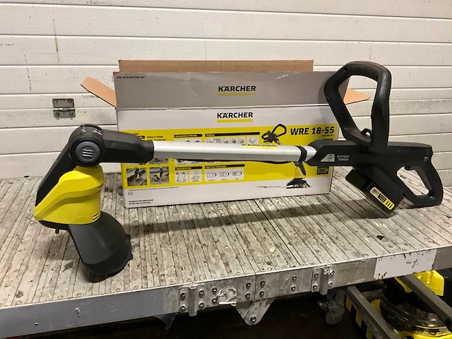 Karcher wre 18-55 accu grastrimmer - afbeelding 1 van  6