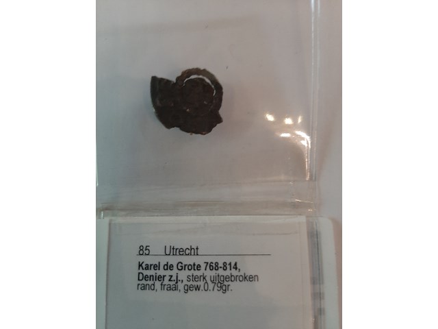 Karel de grote, munt, 814-840 - afbeelding 4 van  4