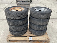 Kargomax st-4000 set aanhanger wielen (2x) - afbeelding 1 van  8