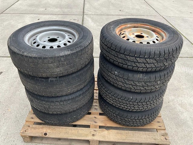 Kargomax st-4000 set aanhanger wielen (2x) - afbeelding 2 van  8