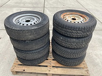 Kargomax st-4000 set aanhanger wielen (2x) - afbeelding 2 van  8