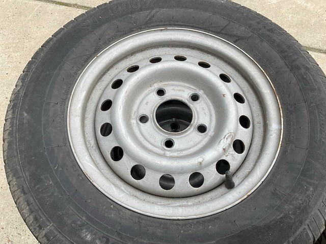 Kargomax st-4000 set aanhanger wielen (2x) - afbeelding 4 van  8