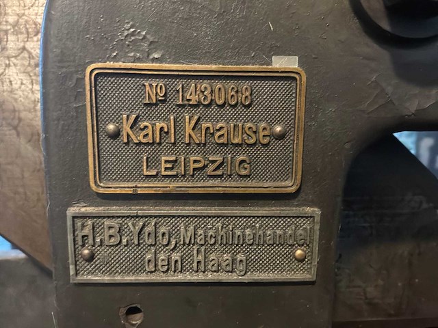 Karl krause papiersnijmachine - afbeelding 3 van  12