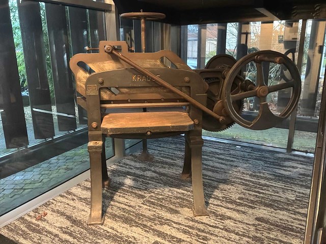 Karl krause papiersnijmachine - afbeelding 5 van  12